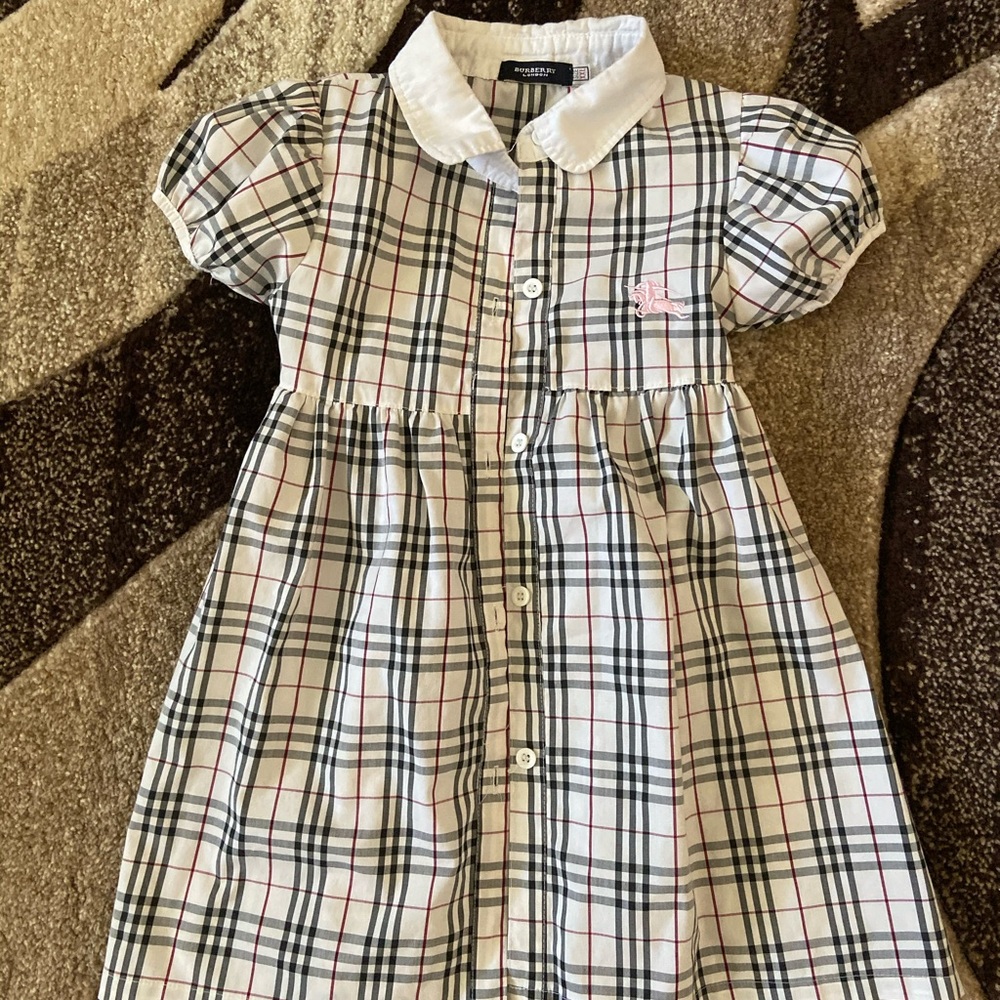 Little girls Burberry casual dress